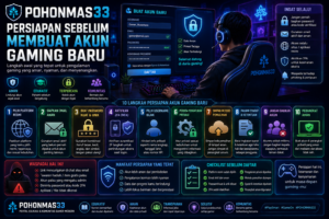 POHONMAS33: Persiapan Sebelum Membuat Akun Gaming Baru 