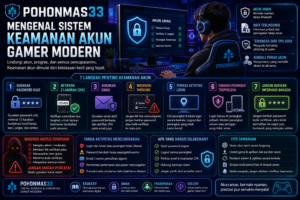 POHONMAS33: Mengenal Sistem Keamanan Akun Gamer Modern