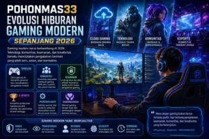 POHONMAS33: Evolusi Hiburan Gaming Modern Sepanjang 2026